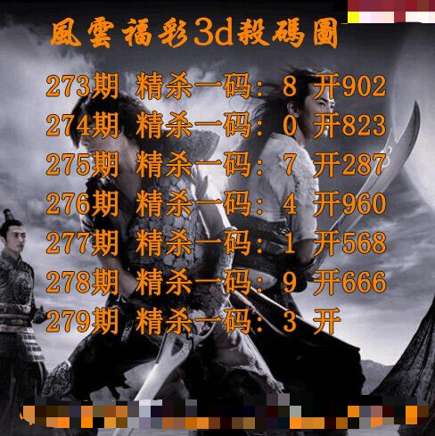 风云杀一码