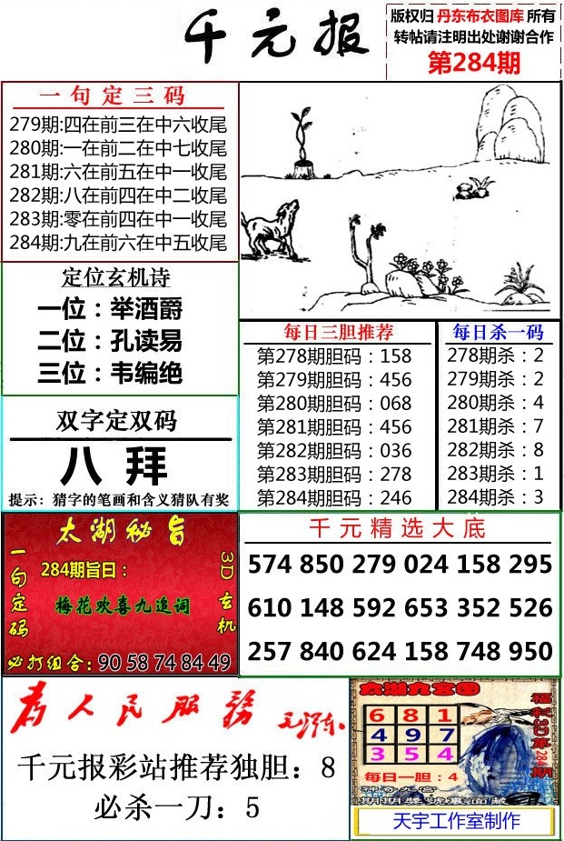 布衣千元报