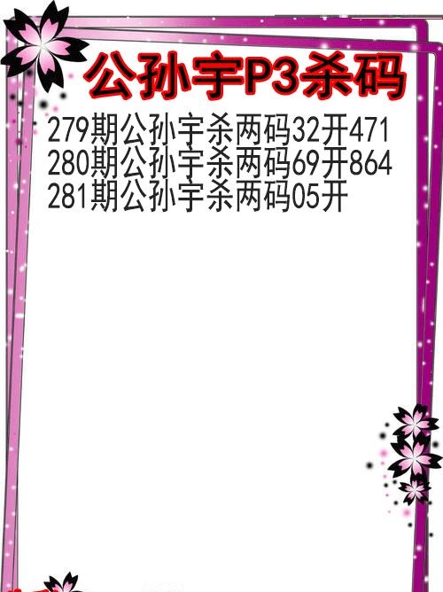 公孙宇杀码图