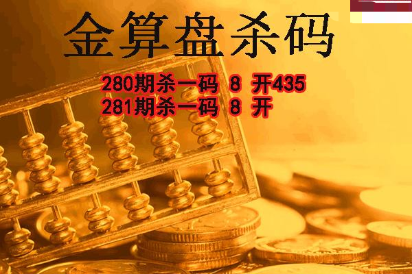 金算盘杀码
