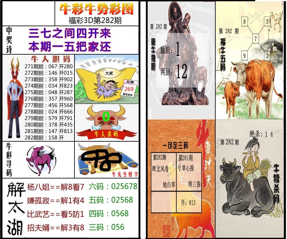 牛彩牛势来袭图