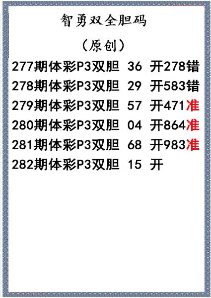 智勇双全双胆图