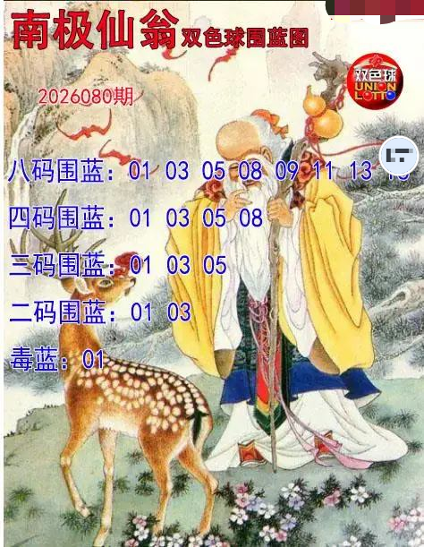 南极仙翁围蓝图