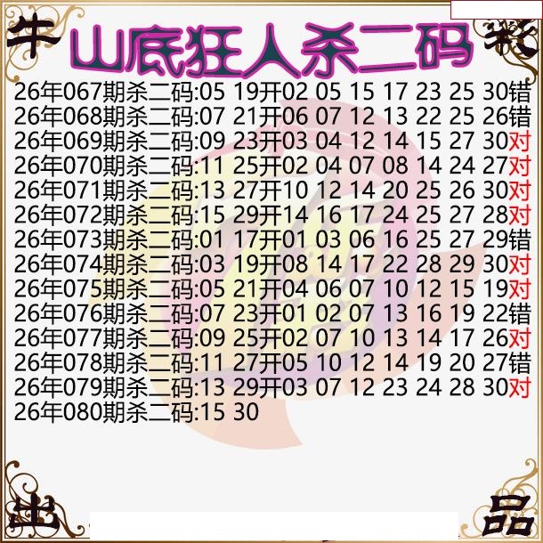 山底狂人杀二码