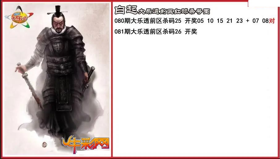 白起前区杀号图