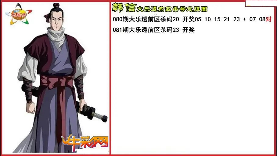 韩信前区杀号定胆图
