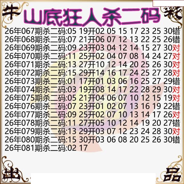 山底狂人杀二码