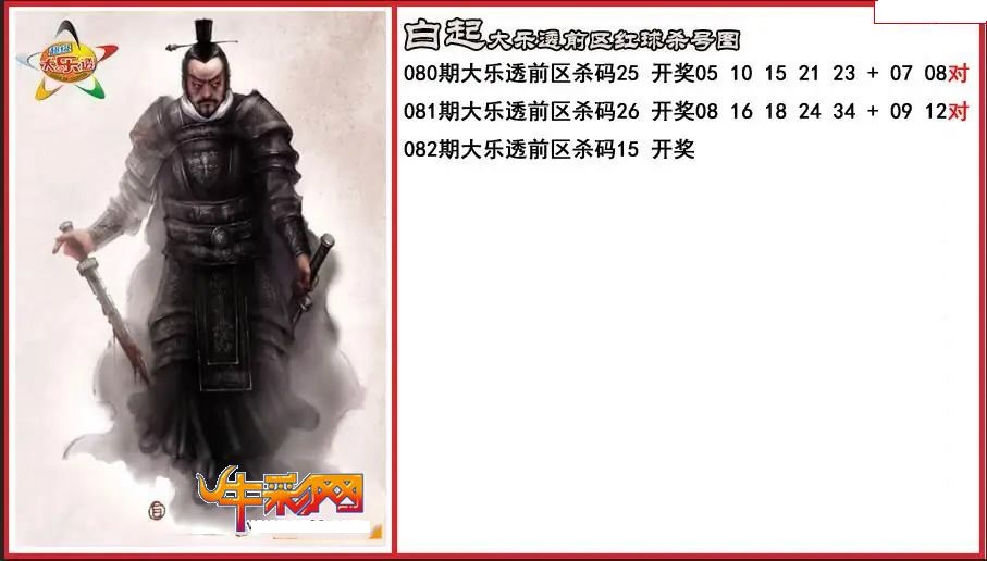 白起前区杀号图