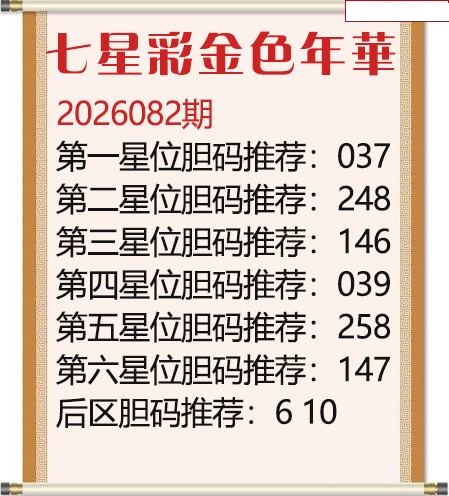 金色年华胆码