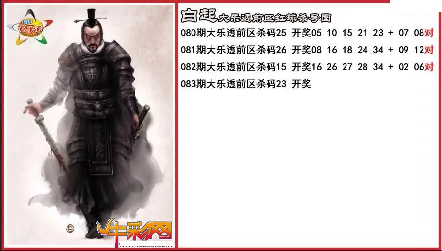 白起前区杀号图