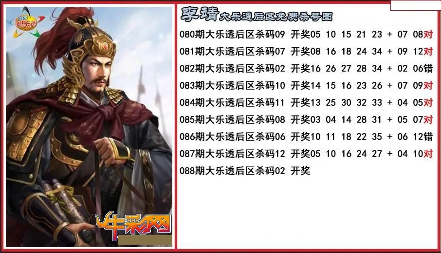 李靖后区免费杀号图