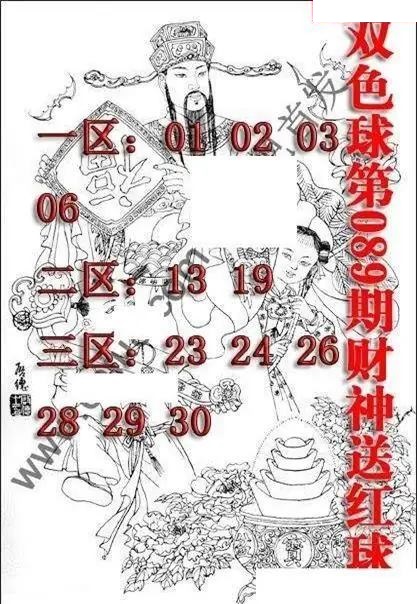 财神送红球图迷