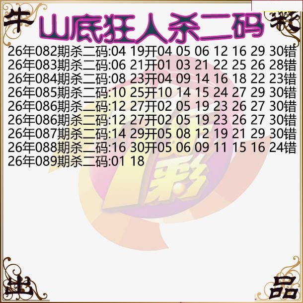 山底狂人杀二码
