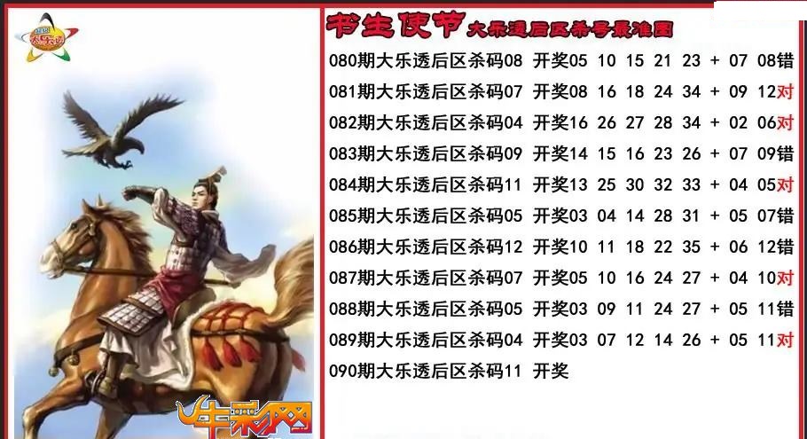 书生使节后区杀号更准图