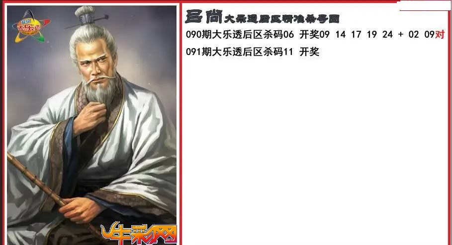 吕尚后区精准杀号图