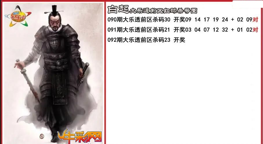 白起前区杀号图