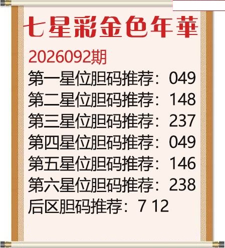 金色年华胆码图