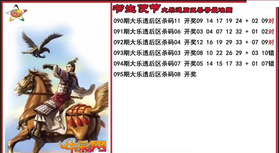 书生使节后区杀号更准图